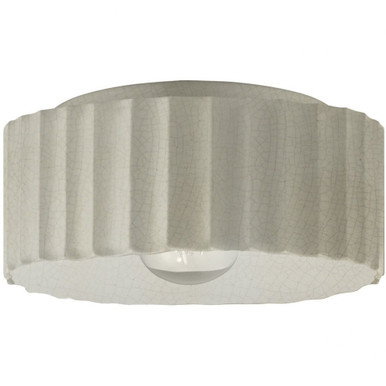 Radiance 1 Light Large Gear Flush Mount by Justice Design - CER-6187
