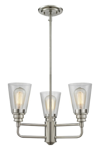 Annora 3 Light Chandelier 19 Inches Wide by 53.13 Inches High by Z-Lite - 428BN