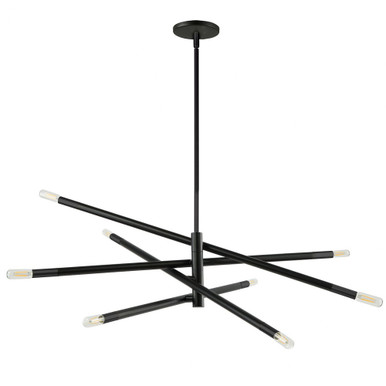 Wand 8 Light Oversized Chandelier by Dainolite WAN-548P - WAN-548P