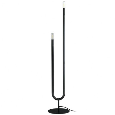 Wand 2 Light Floor Lamp In Modern Style 40.5 x 5.5 Inches by Dainolite - WAN-602F