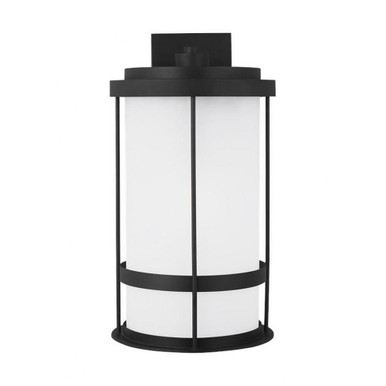 Morris Banks - 9.3W 1 LED Extra Large Outdoor Wall Lantern - 12.63 inches wide by 24 inches high - 73-BEL-4314999