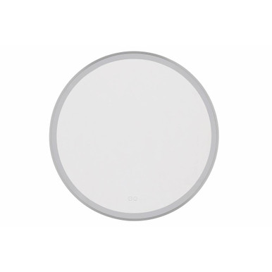 Ross 35W 1 LED Framed Round Front Lit Mirror 32 Inch Length by Craftmade - MIR3201CL