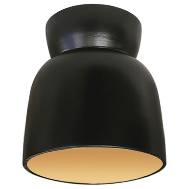 Radiance 1 Light 7.5 Inch Wide Modern Flush Mount by Justice Design - CER-6190