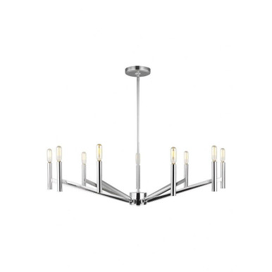 Vector 9 Light Oversized Chandelier by Visual Comfort Studio - 3124309