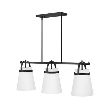 Tori 3 LED Light Oversized Linear Chandelier by Lark - 83056