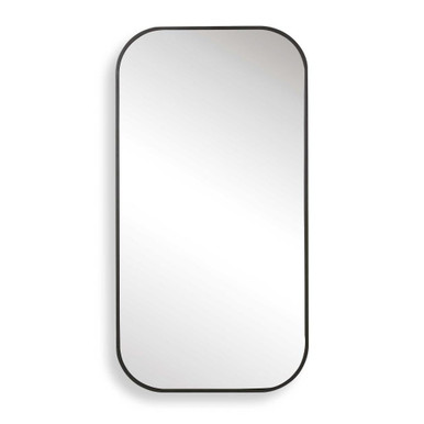 41 Inch Rounded Rectangle Wall Mirror by Bailey Street Home - 208-BEL-4261729