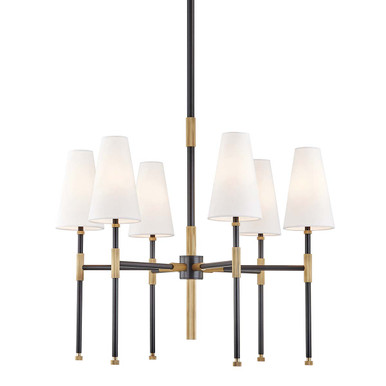Bowery 6 Light Large Chandelier by Hudson Valley - 3728