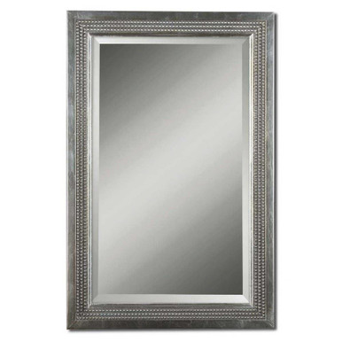 35.13 Inch Vintage Rectangular Mirror by Bailey Street Home - 208-BEL-2247665