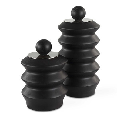 Accordion 14.25 Inch Container (Set of 2) by Bailey Street Home - 208-BEL-5177529