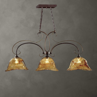 Malcolm Field 3 Light Oversized Island Chandelier By Bailey Street Home - 208-BEL-603462