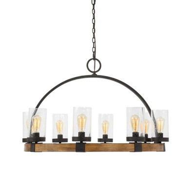 Rolls Bridge Lane 8 Light Oversized Pendant by Bailey Street Home - 208-BEL-3314667