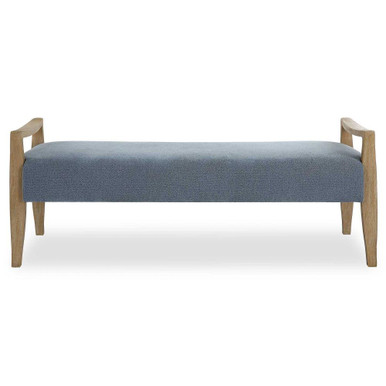 Almond Passage Bench 23 Inch Tall and 59.25 Inch Wide by Bailey Street Home - 208-BEL-5177556