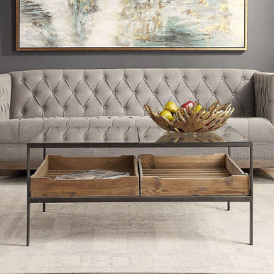 Mackenzie Quadrant 40 Inch Coffee Table by Bailey Street Home - 208-BEL-3315310