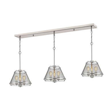 Iuka 9 Light Island/Billiard 16 Inches Wide by 26.5 Inches High by Z-Lite - 451-163