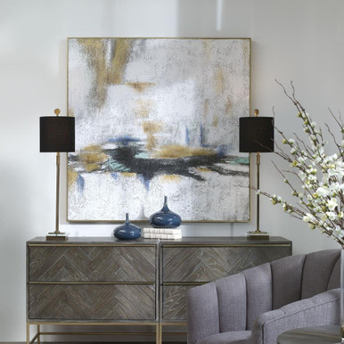 Camborne Oak 50.88 Inch Abstract Hand Painted Art by Bailey Street Home - 208-BEL-4361967