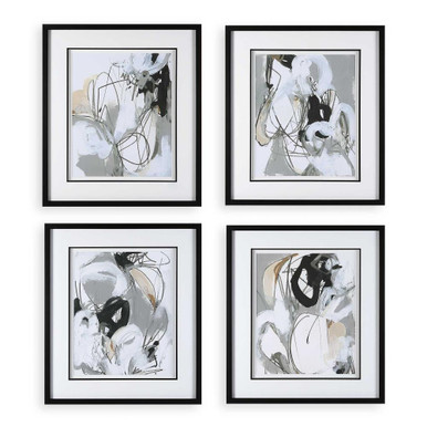 Hobbs Gardens 28.38 Inch Framed Print (Set of 4) by Bailey Street Home - 208-BEL-4542020