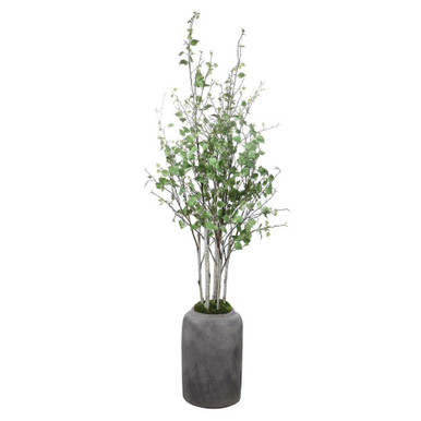 Moorlands Furlong 77.5 Inch Potted River Birch Stem by Bailey Street Home - 208-BEL-3314615