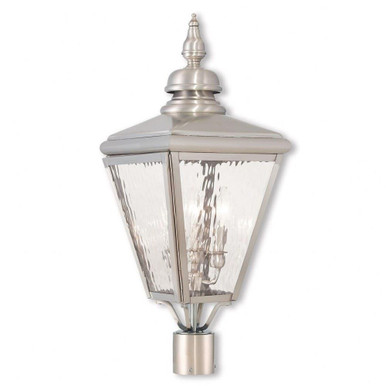 Westgate Oval 2 Light Outdoor Post Top Lantern 18.75 x 8.5 In by BSH - 218-BEL-5056498
