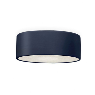 Radiance 12W 1 LED 8.25 Inch Wide Short Round Flush Mount by Justice Design - CER-6290