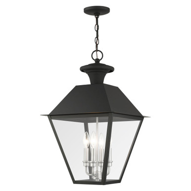 Lane Wood 4 Light Outdoor Pendant Lantern  15 x 24.5 Inch by BSH - 218-BEL-4363112