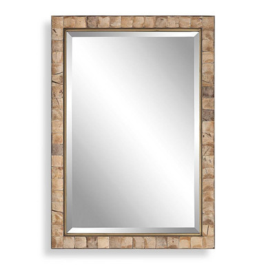 Cocos 41.38 Inch Coconut Shell Mirror by Uttermost - 09751