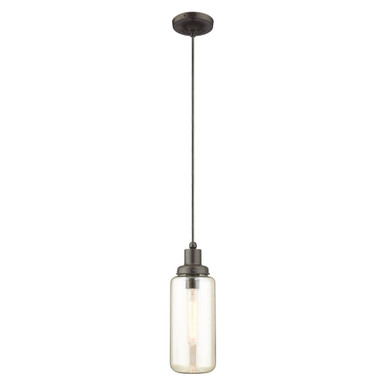 Borough Village 1 Light Mini Pendant 15.5 Inch Tall by BSH - 218-BEL-4432603