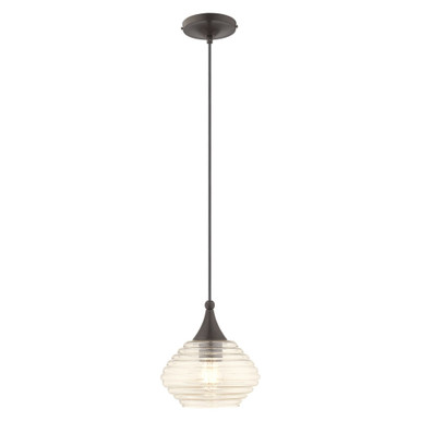 Borough Village 1 Light Small Pendant 10 Inch Tall by BSH - 218-BEL-3110175