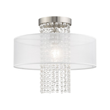 Minster Maltings 1 Light 15 Inch Wide Flush Mount by Bailey Street Home - 218-BEL-2970751