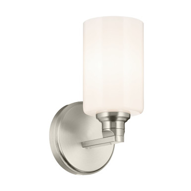 Gioe 1 Light Wall Sconce 9.5 Inch Tall and 5 Inch Wide by Kichler - 55224