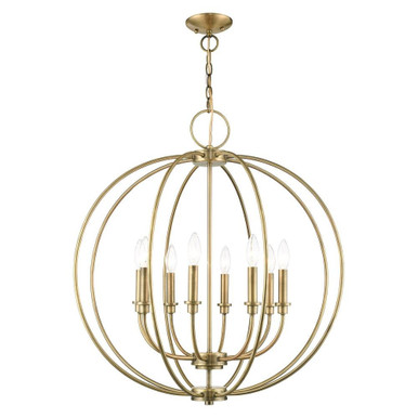 Brock Farm 8 Light Large Sphere Chandelier by Bailey Street Home - 218-BEL-4570552