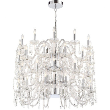 Ferrero 48 Light Oversized 4 Tier Chandelier by Eurofase - 33762