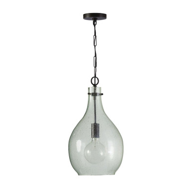 1 Light Farmhouse Medium Pendant 21.5 Inch Tall by Capital - 333813