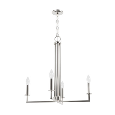 Bearden 4 Light Medium Chandelier by Hunter - 19623