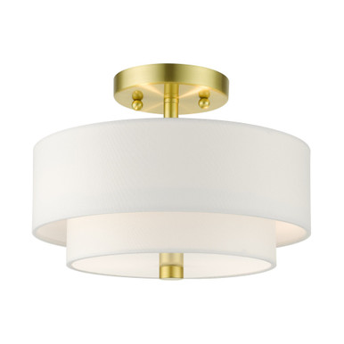 Pleasant Crescent 2 8.25 Inch Length Semi Flush Mount by Bailey Street Home - 218-BEL-4363131