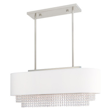 Scoolgate Close 3 Light Linear Chandelier 12.25 x 20.5 Inch by BS - 218-BEL-3110256
