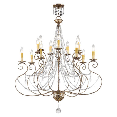 Stevenson Hollow 14 Light Oversized Foyer Chandelier by Bailey Street Home - 218-BEL-1875435
