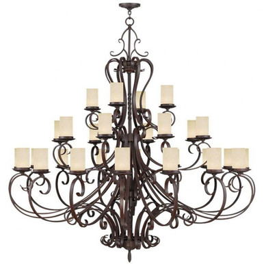 Farnhill Close 15 Light Oversized Chandelier by Bailey Street Home - 218-BEL-1261047