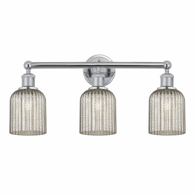 Bridal Veil 3 Light Bath Vanity 23 Inch Wide by Innovations - 616-3W-G559-5-GL