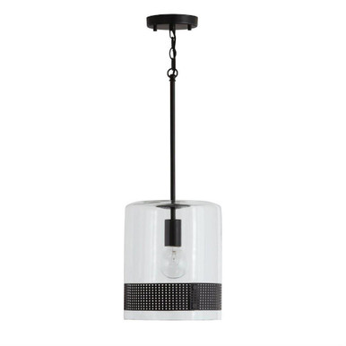 1 Light Small Pendant 12 Inch Tall by Capital - 335911