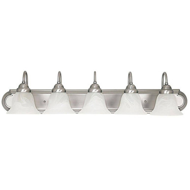 Belvoir Passage 5 Light Transitional Vanity Light by BSH