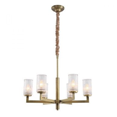 Corricella 6 Light Large Chandelier by Kanova - KCH0101-6AB