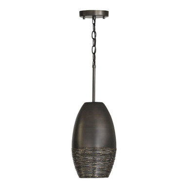 Pennington Coppice 1 Light Small Pendant by Bailey Street Home - 309-BEL-4259858
