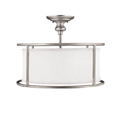 Courtenay Quay 3 Light 17 Inch Wide Flush Mount by BSH - 309-BEL-4259394
