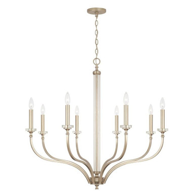 Elizabeth Lodge 8 Light Oversized Chandelier by Bailey Street Home - 309-BEL-4652952
