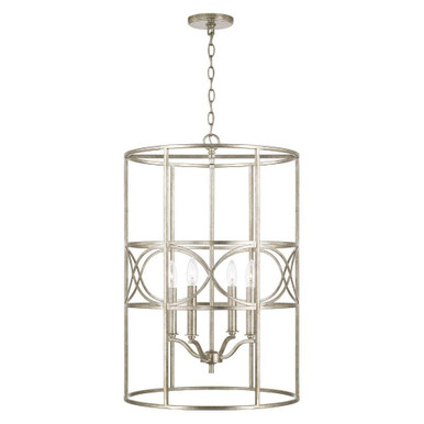 Black Reach 4 Light Small Foyer Chandelier by BSH - 309-BEL-4567367