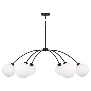 Duck Garden 6 Light Chandelier 15 Inch Tall and 47 Inch Wide by BSH - 309-BEL-5275813