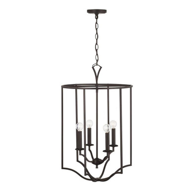Shenfield Gardens 4 Light Small Foyer Chandelier by Bailey Street Home