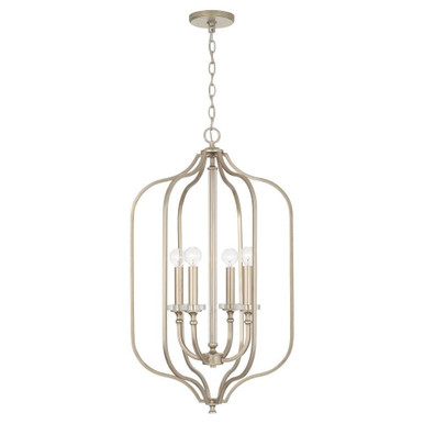 Elizabeth Lodge 4 Light Small Foyer Chandelier by Bailey Street Home - 309-BEL-4652950