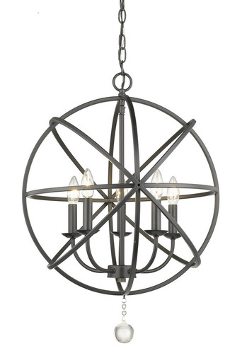 Tull 5 Light Chandelier 20 Inches Wide by 25.13 Inches High by Z-Lite - 458-20