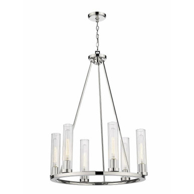 Rannoch Strand 6 Light Medium Chandelier by Bailey Street Home - 372-BEL-4973386